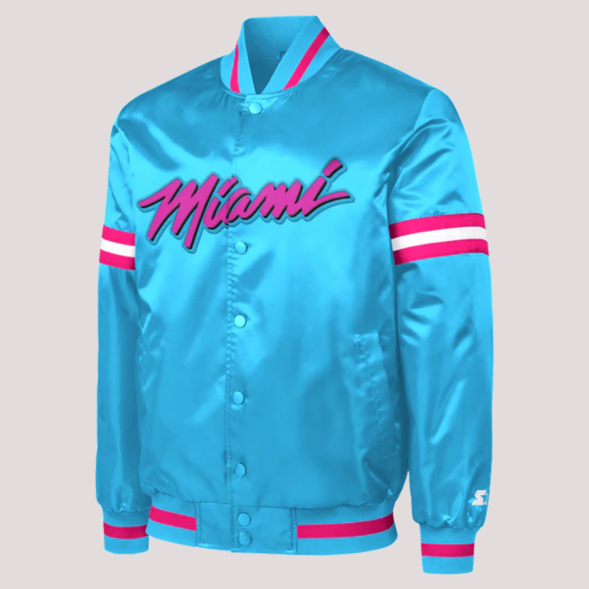 G-III Miami HEAT Original Vice Youth Varsity Starter Jacket