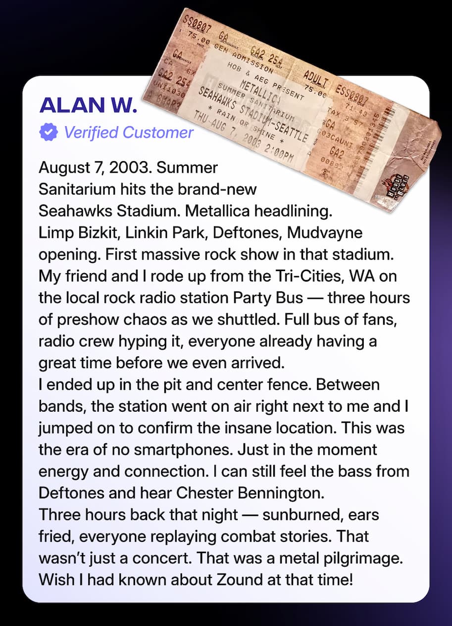 Concert Story Winners