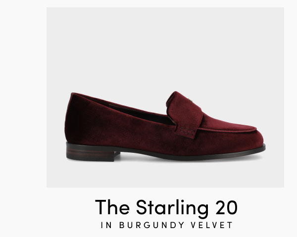 The Starling 20 In Burgundy Velvet