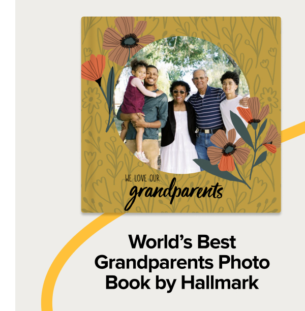 Worlds Best Grandparent Photobook by Hallmark