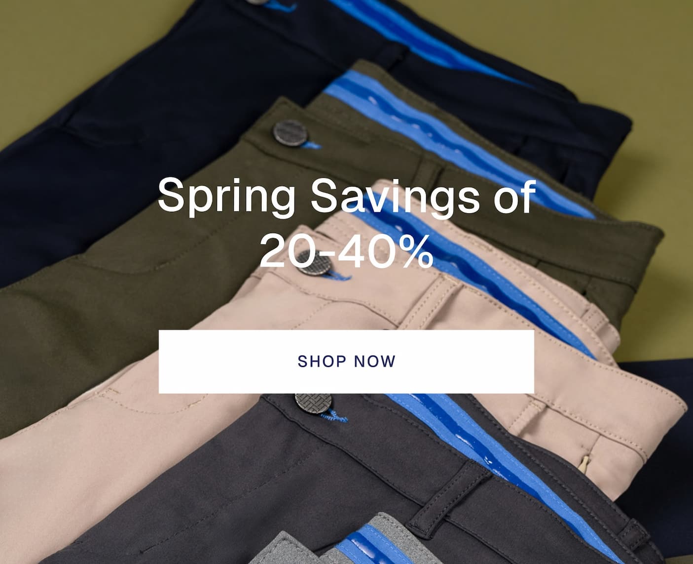 Spring Savings of 20-40%