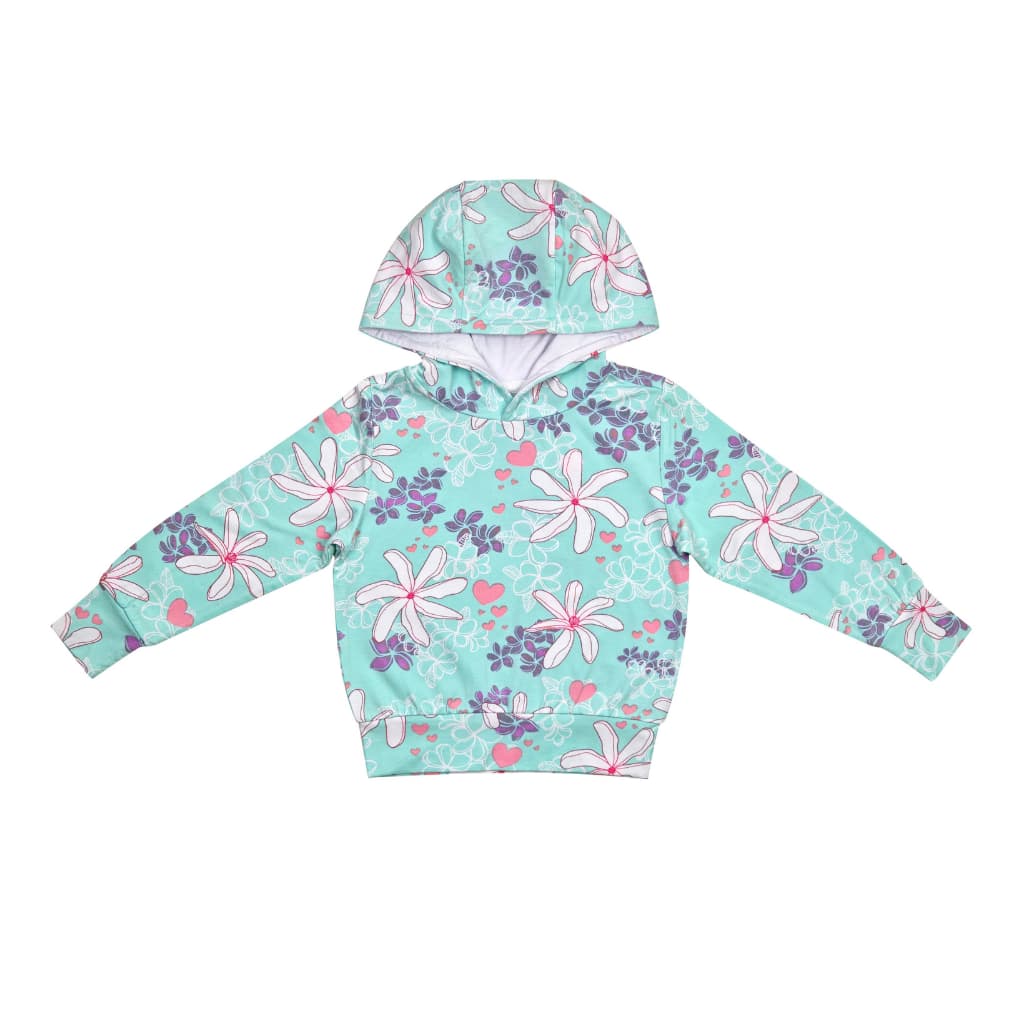 Image of Tiare Blooms Bamboo Hoodie