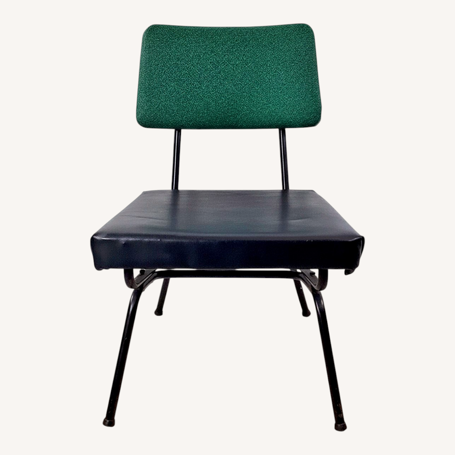 Image of Vintage MCM Iron Rod Side Chair