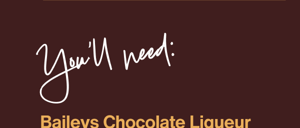 Baileys Chocolate Liqueur