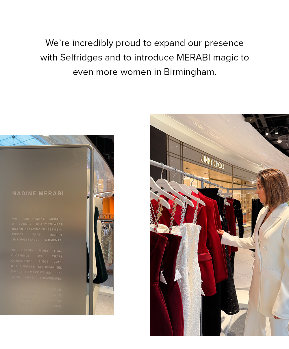 Merabi x Selfridges Birmingham