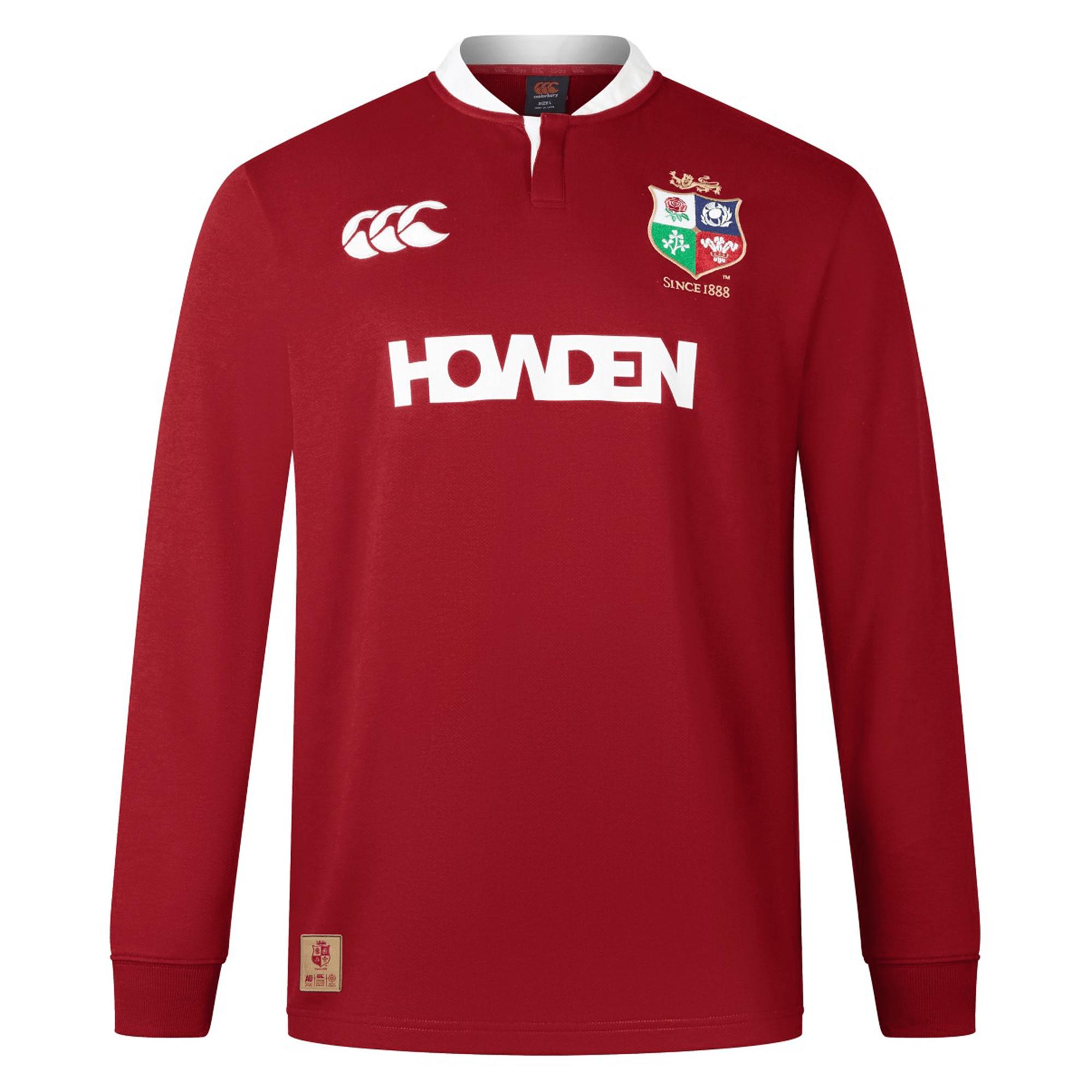 Image of British & Irish Lions 2025 Long Sleeve Classic Jersey by Canterbury