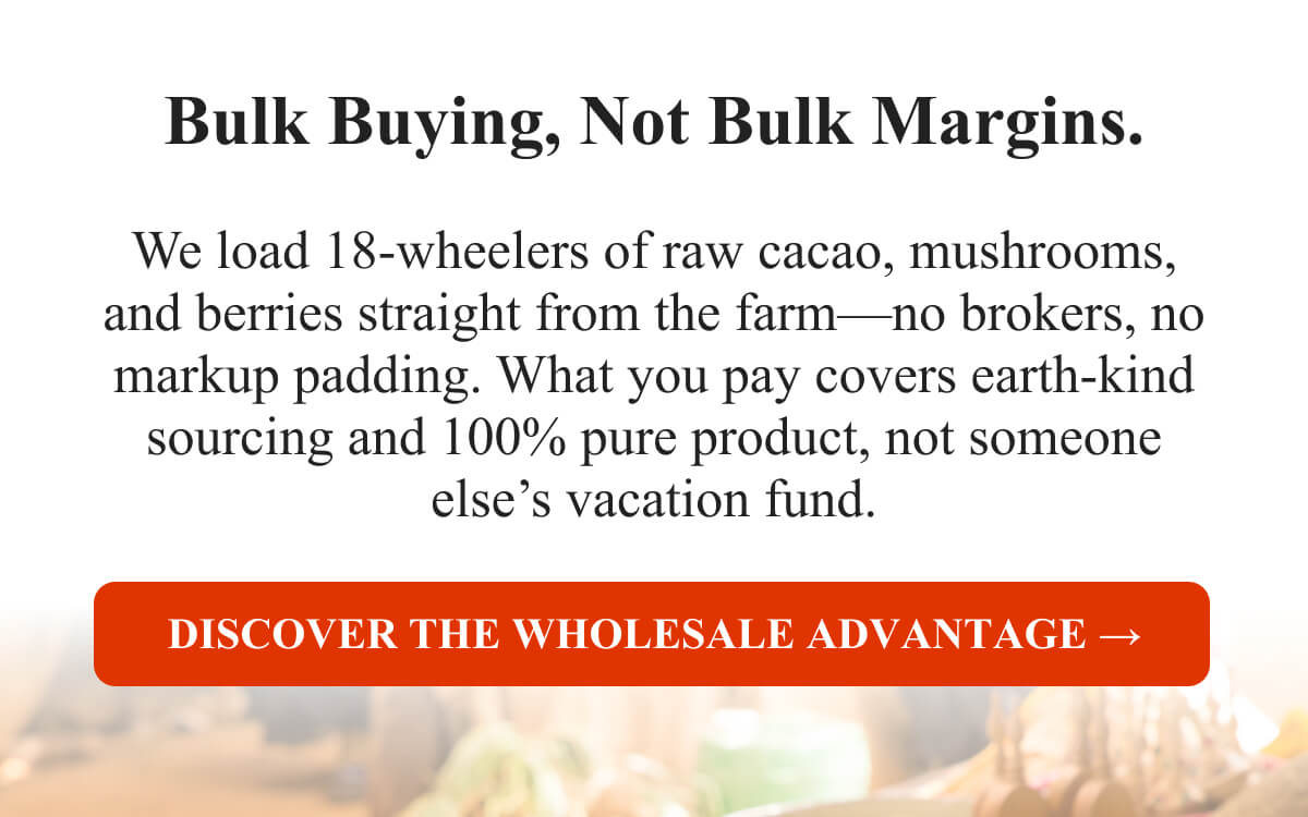 Bulk Buying, Not Bulk Margins.