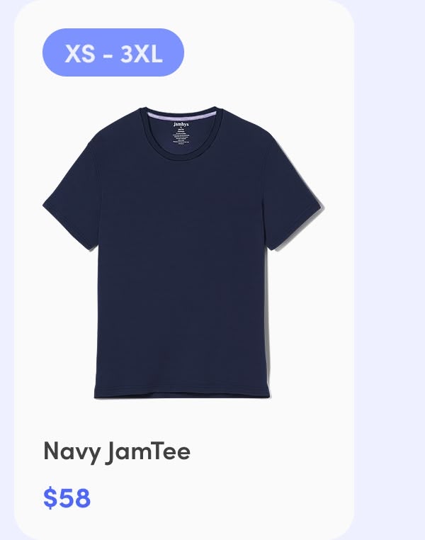 Navy JamTee
