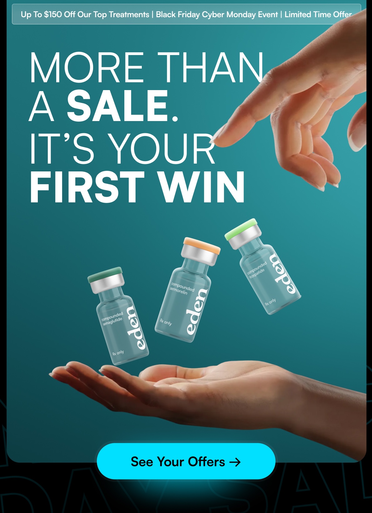 More Than A Sale. It's Your First Win. | See Your Offers