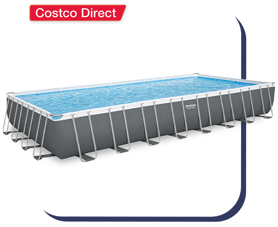Bestway Platinum Series Power Steel 31'4-inch x 16' x 52-inch Above Ground Pool Set