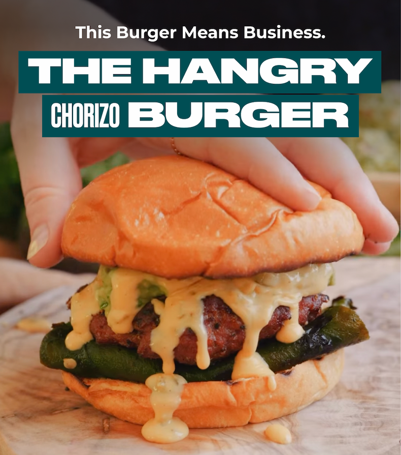 The Hangry Chorizo Burger