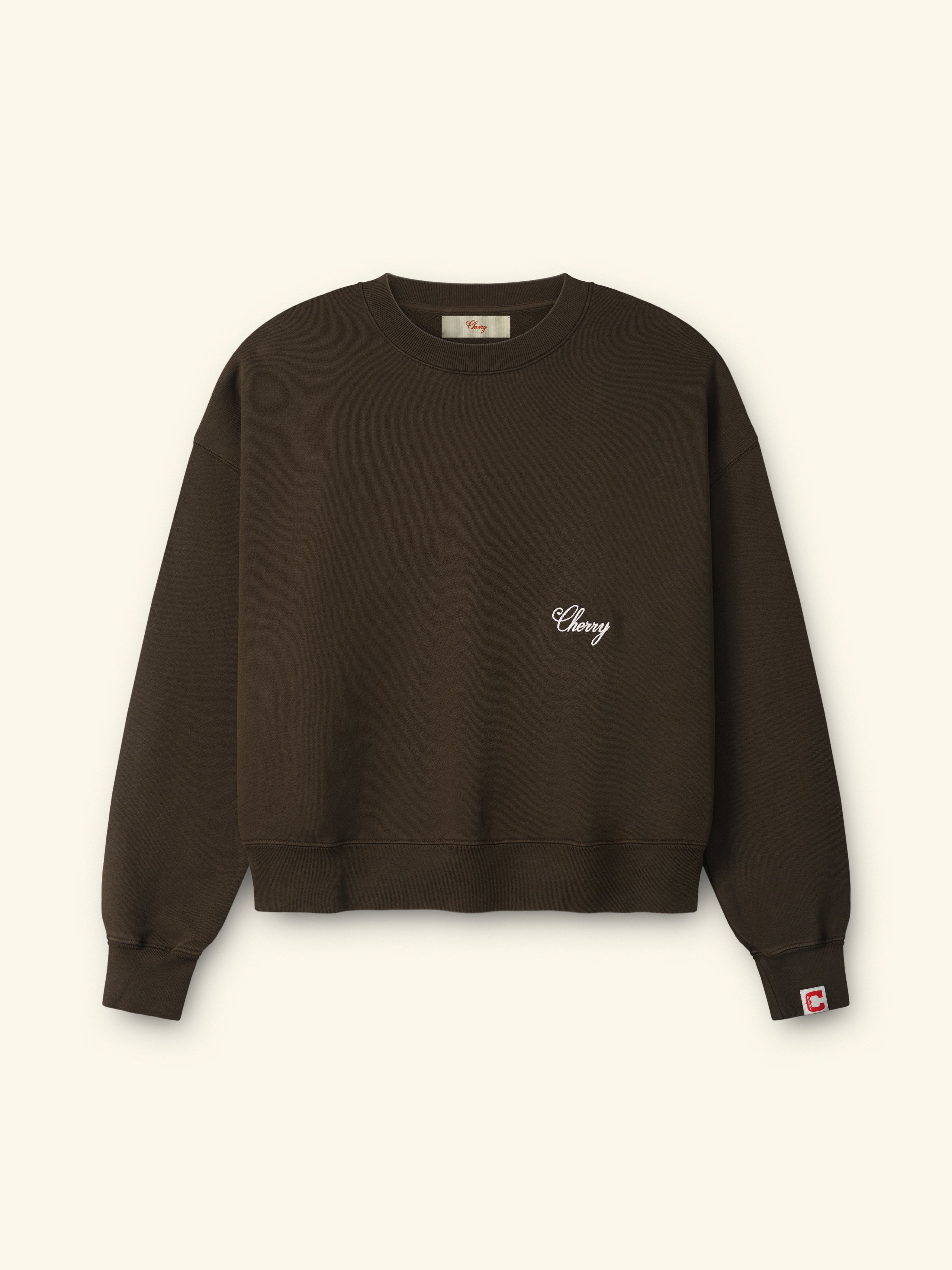 Image of American Classic Crewneck (Chocolate)
