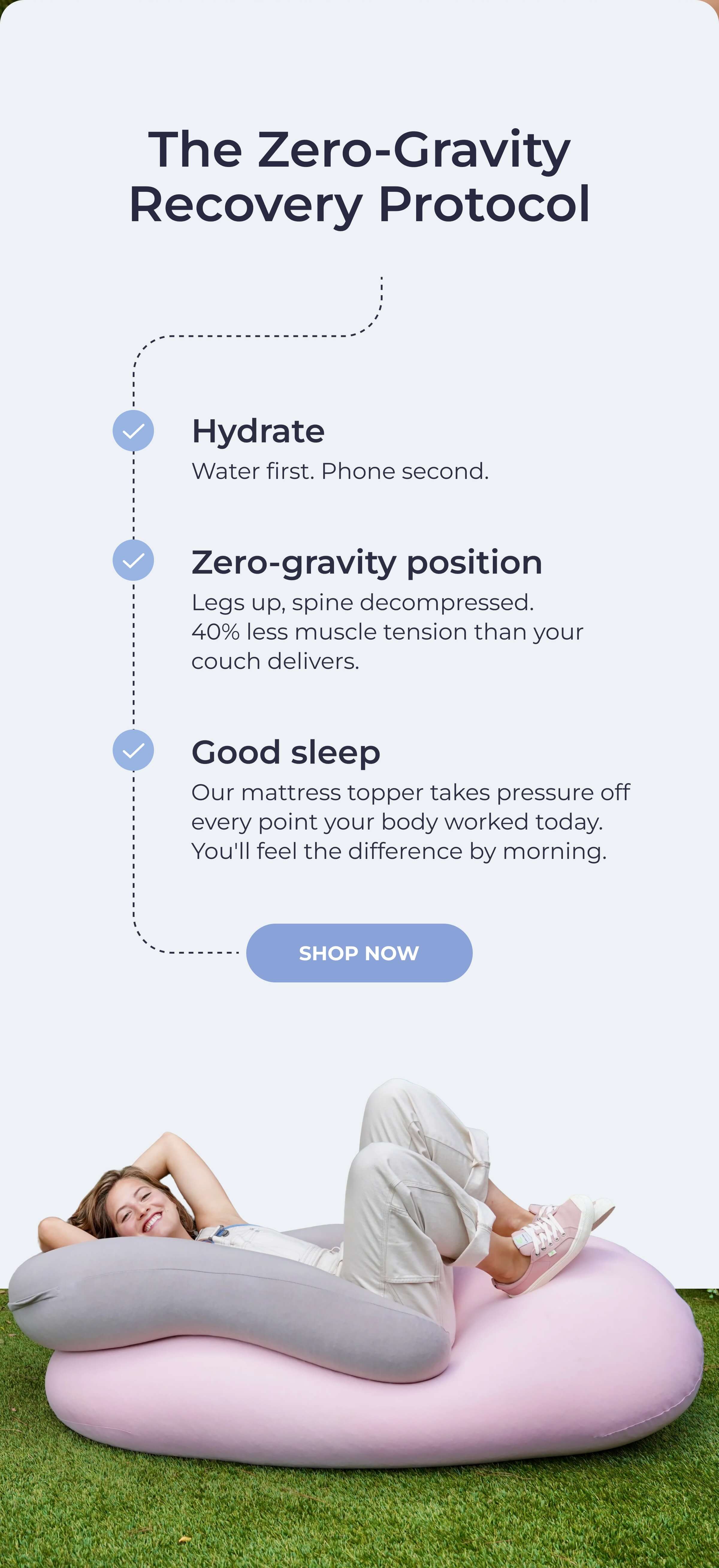 The Zero-Gravity Recovery Protocol