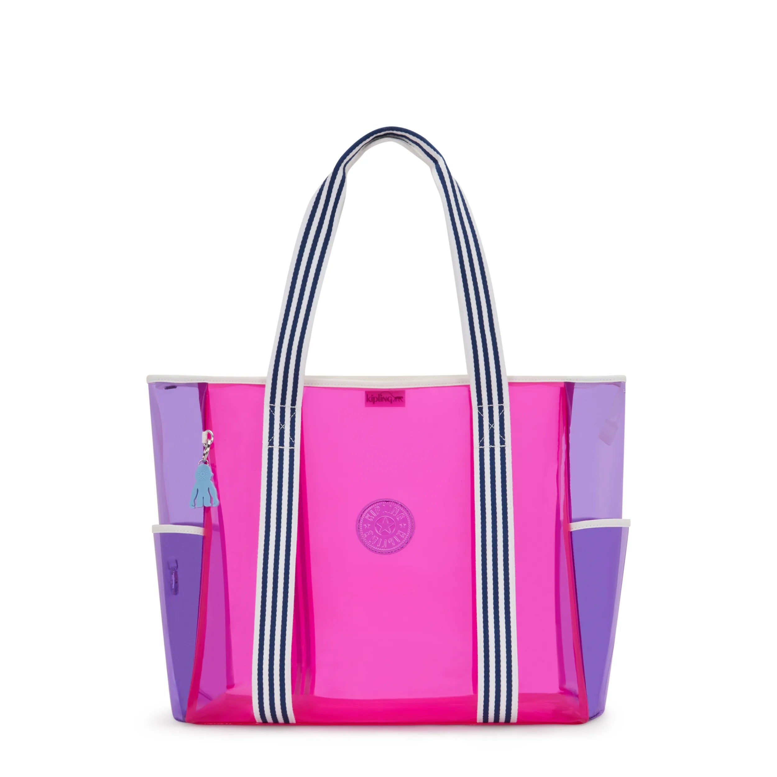 Jayla Clear Tote Bag-Lilsorbet Candy