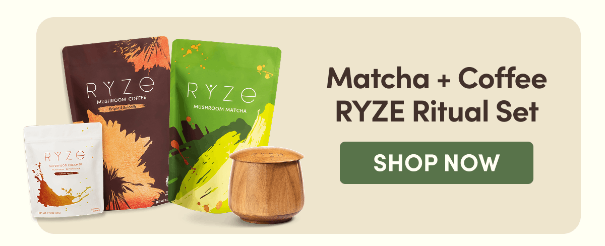 Matcha + Coffee RYZE Ritual Set | Shop Now