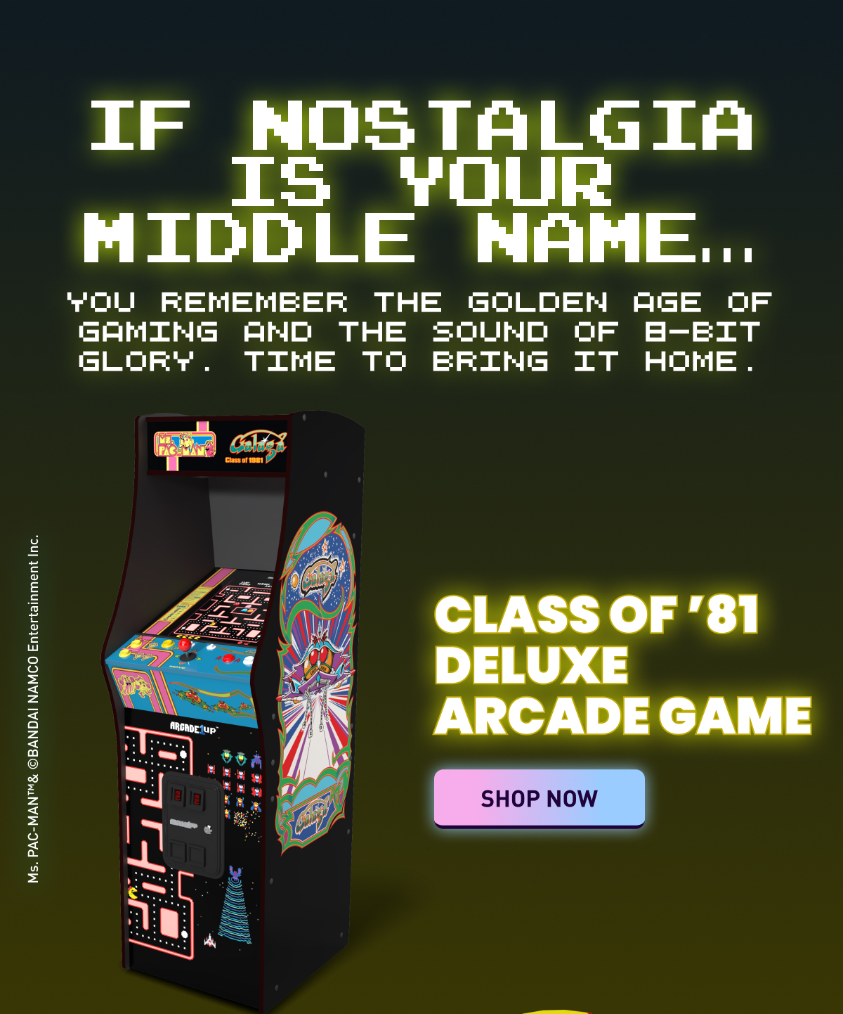 Class of '81 Deluxe Arcade Machine