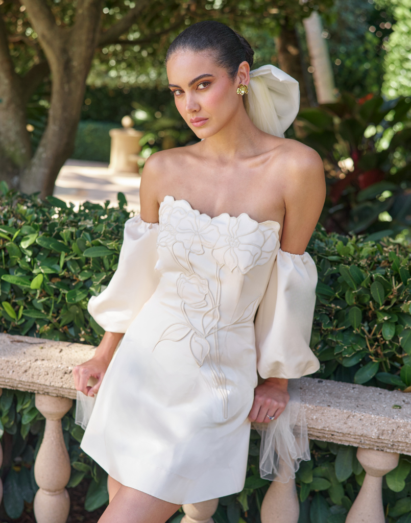Image of Liezel Convertible Mini Dress