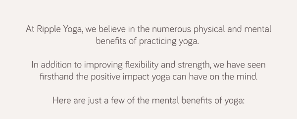 Yoga benefits