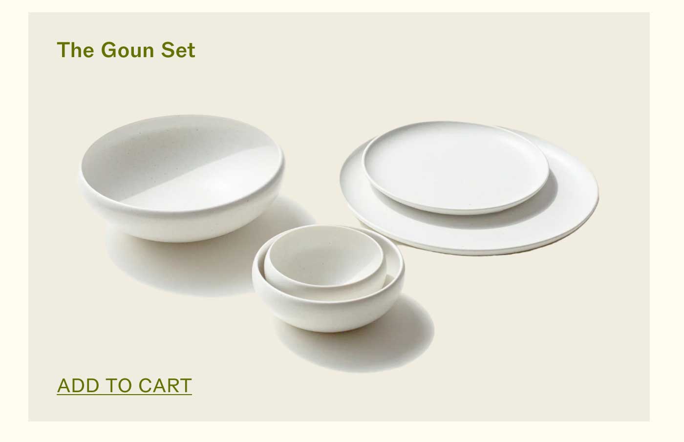 The Goun Set  ADD TO CART