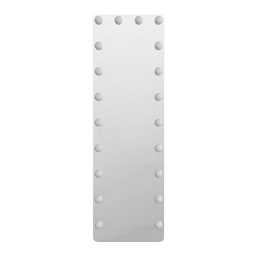 Ebern Designs Modern & Contemporary Lighted Full-Length Mirror with Tempered Glass