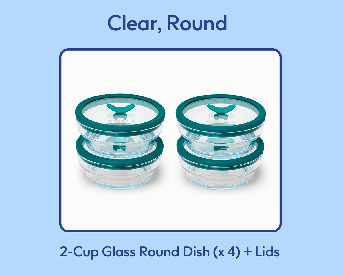Clear, Round