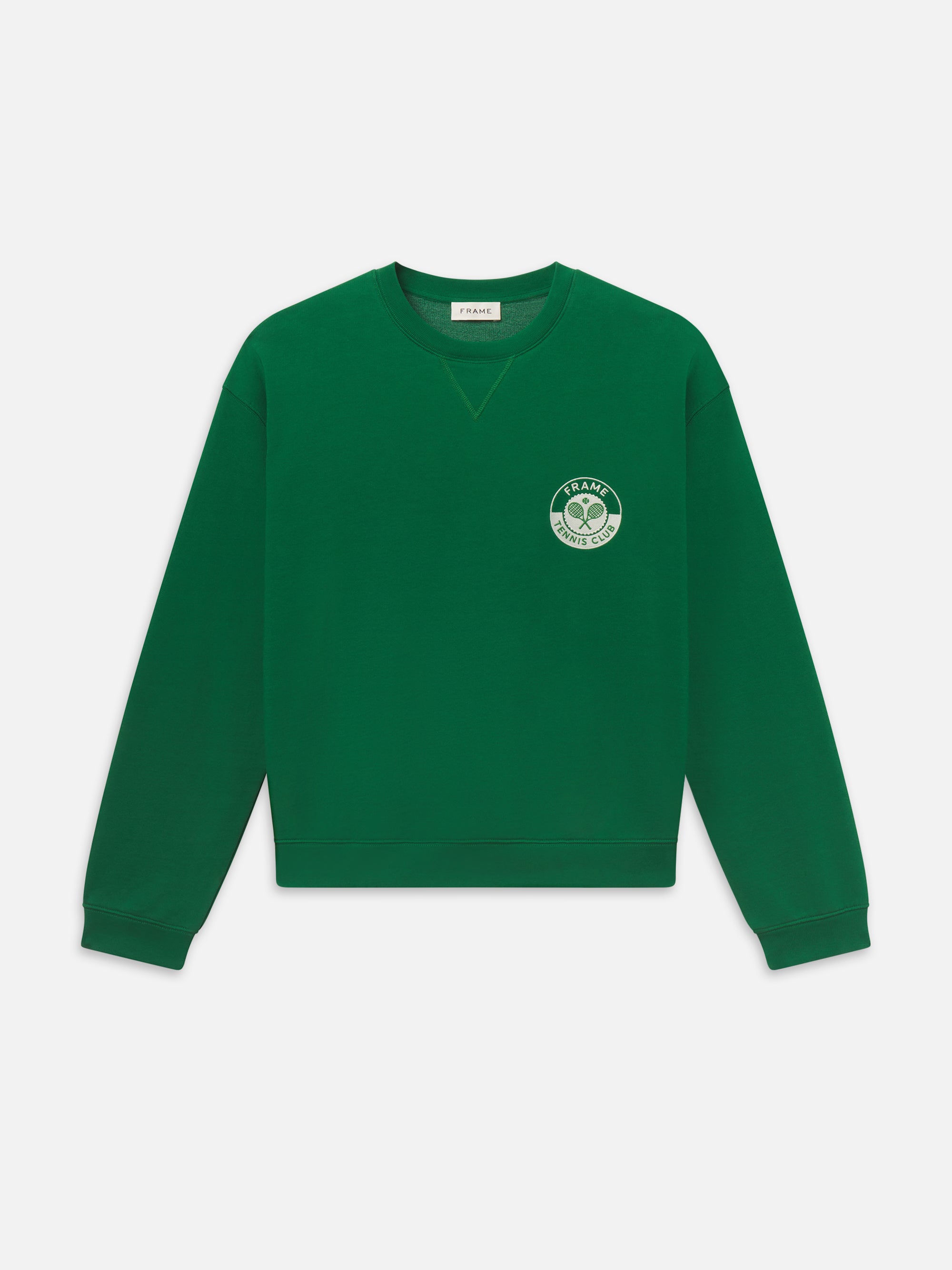 FRAME COURT SWEATSHIRT IN GREEN