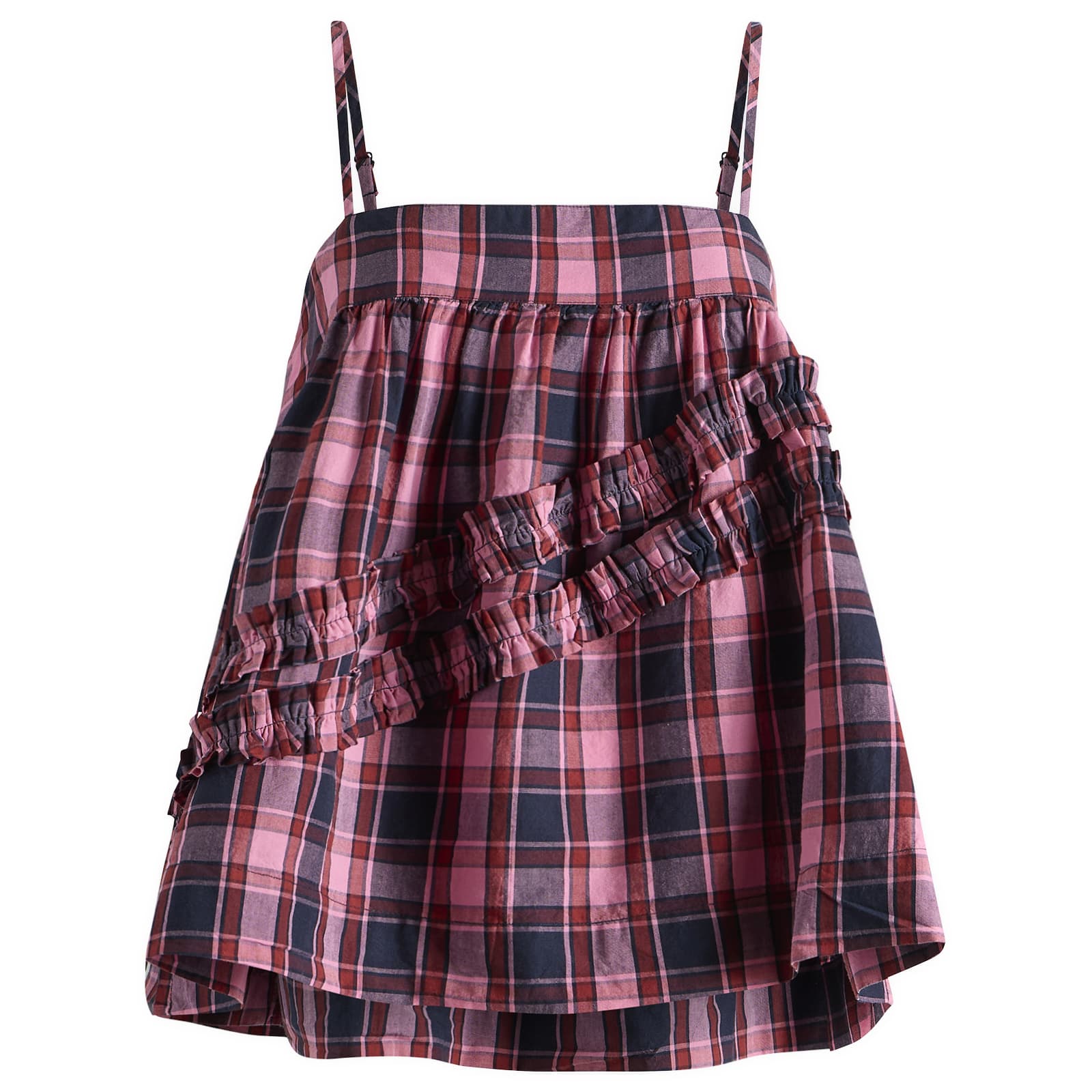 Damson Madder Nyra Ruffle Cami Top