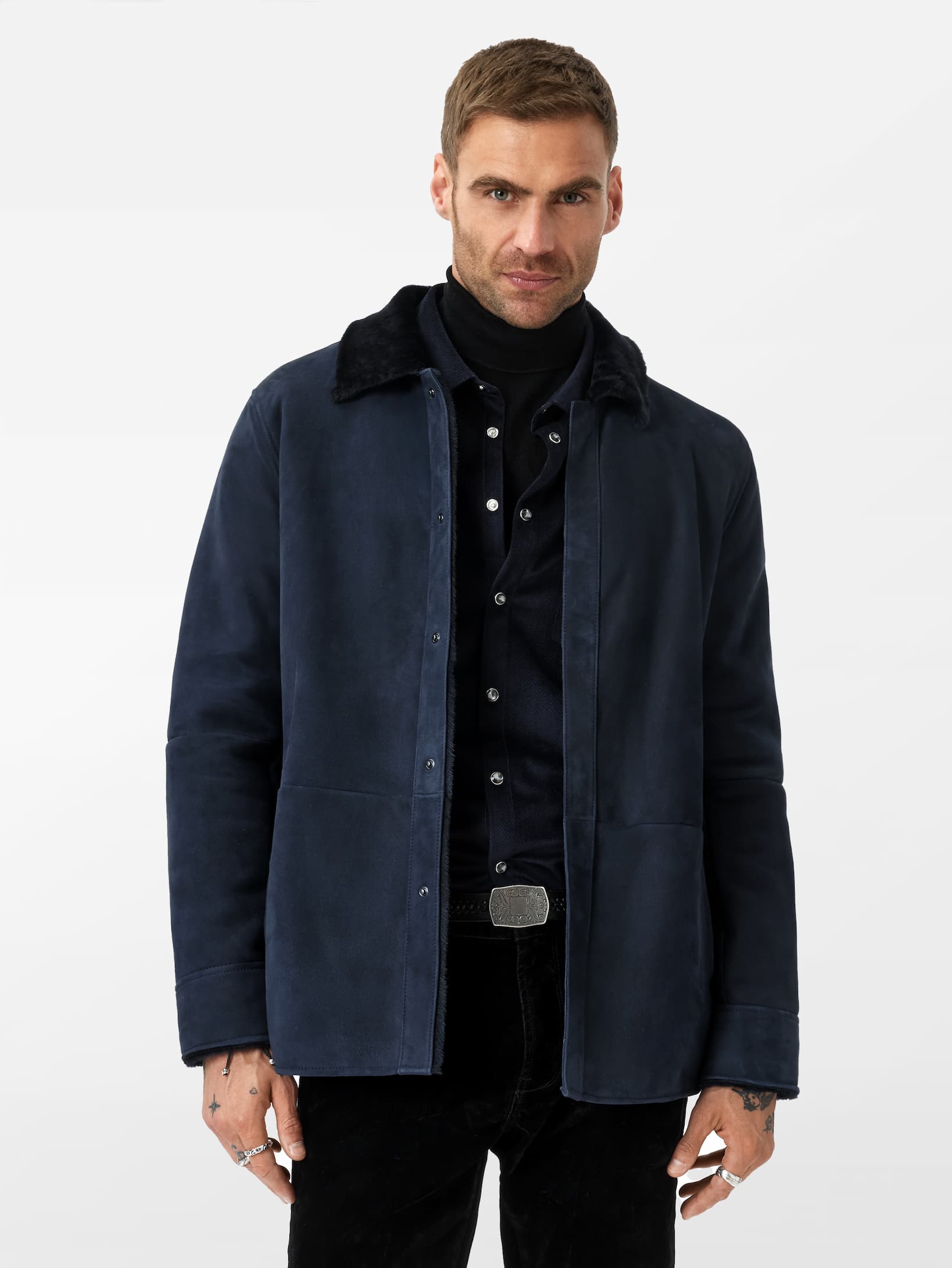 VEJANO CREWESSEX SHEARLING