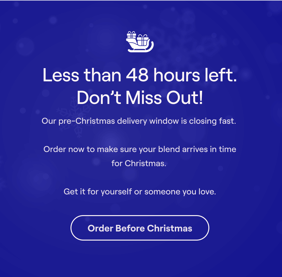 Less than 48 hours left. Don’t Miss Out!