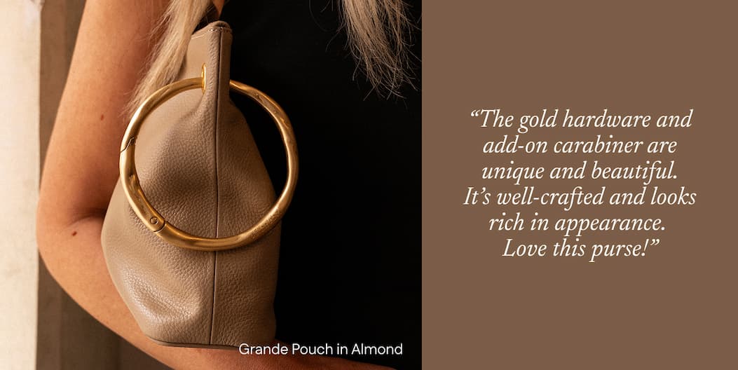 Grande Pouch (Pebbled Leather)
