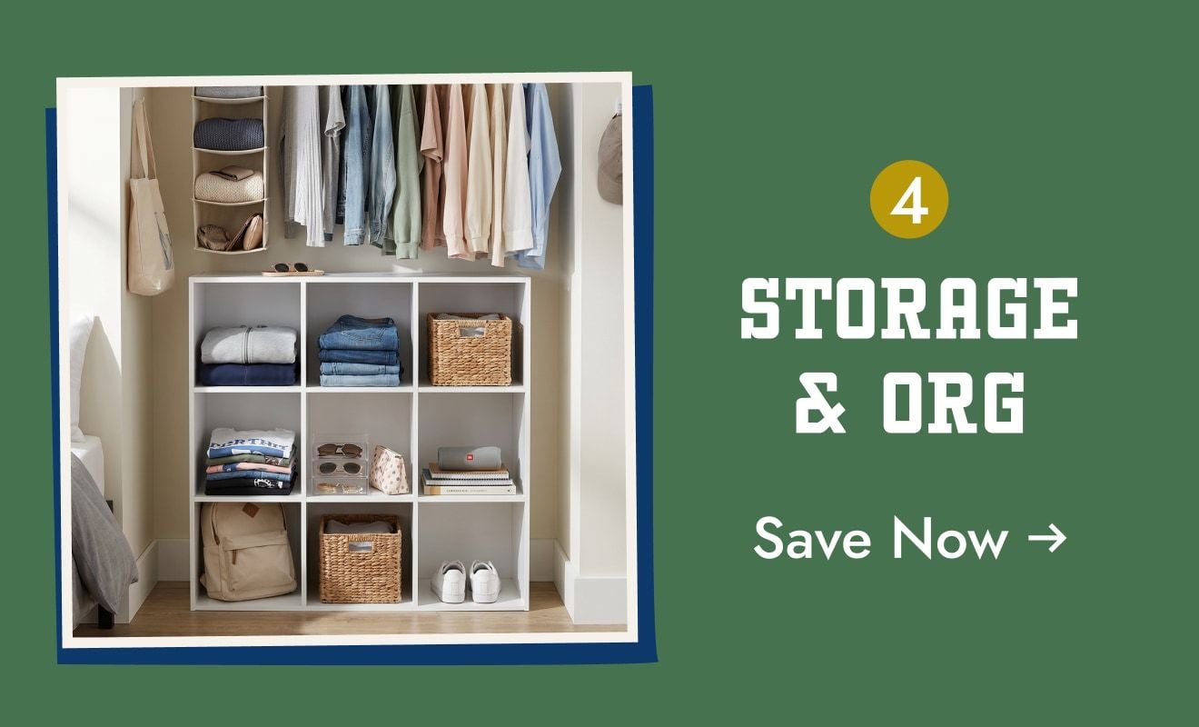 Save on Storage & Org