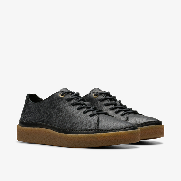 Oakpark Low Black Leather