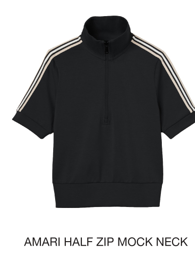 Shop Amari Zip Mock Neck