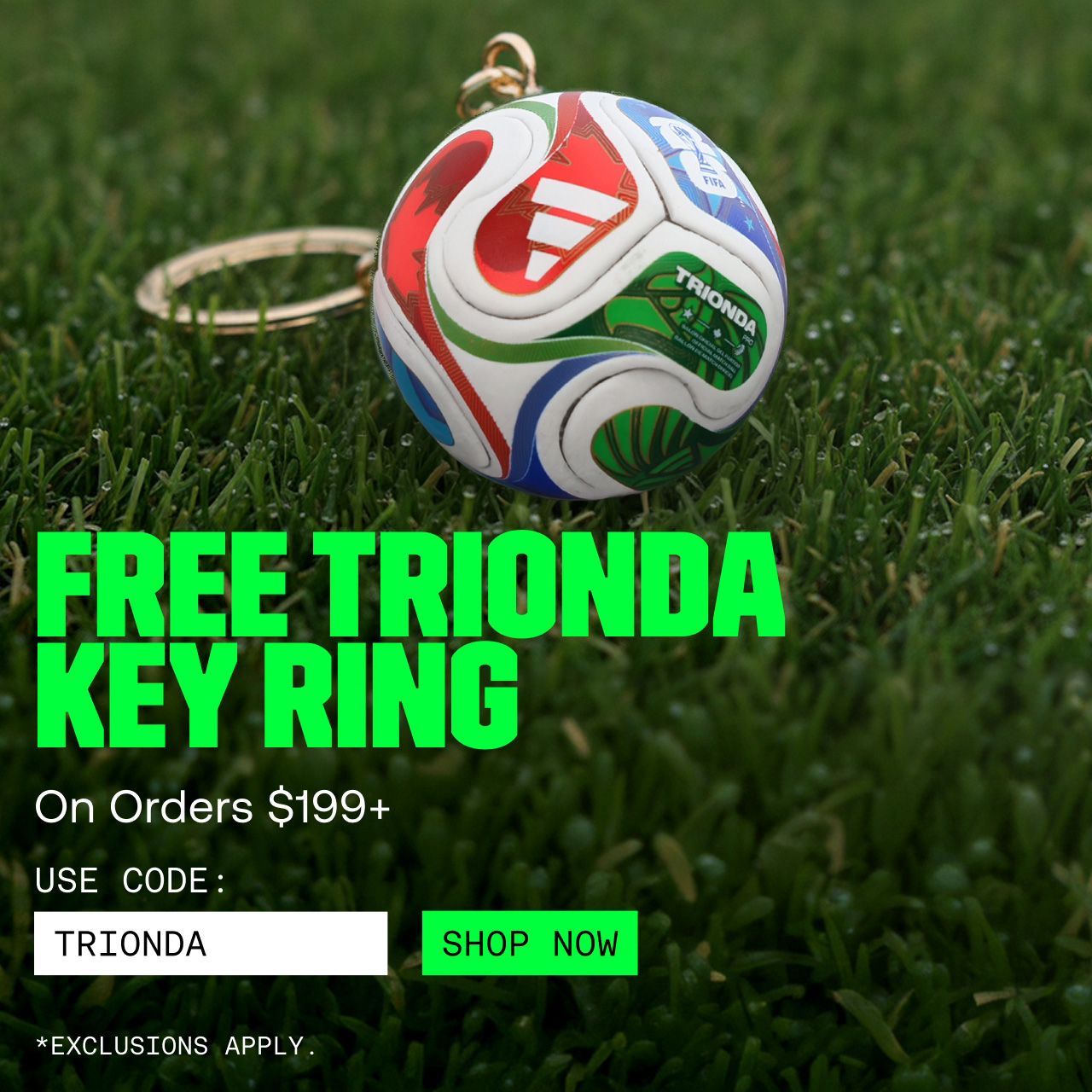 FREE Trionda Key Ring on orders $199+