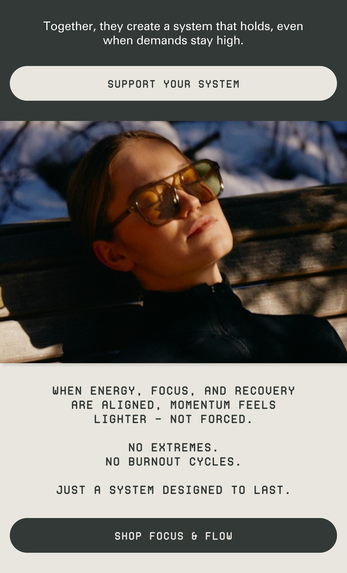 support your system