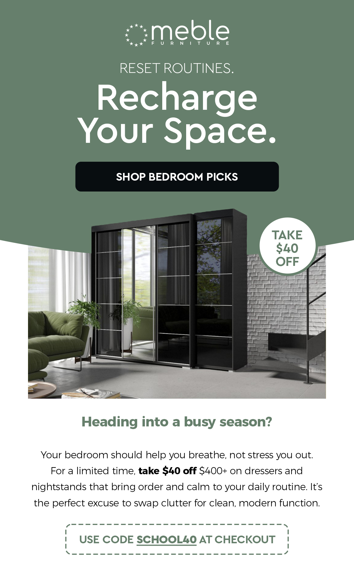 recharge your space