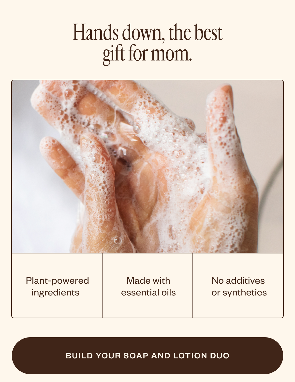 Hnads down the best gift for mom.