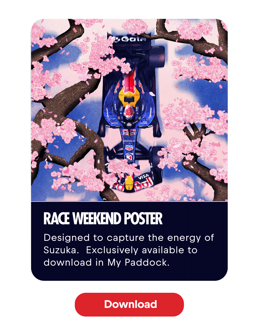 Japan Race Weekend Poster