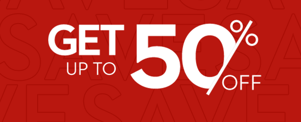 Get up to 50% off