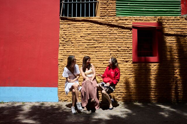 Explore the colourful streets of Bueno Aires