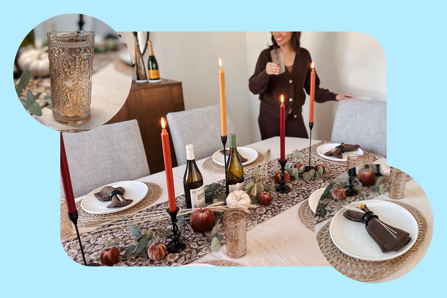 Feast Your Eyes on My Tried-and-True Thanksgiving Table Formula! It’s Warm, Inviting, and Easy to Copy