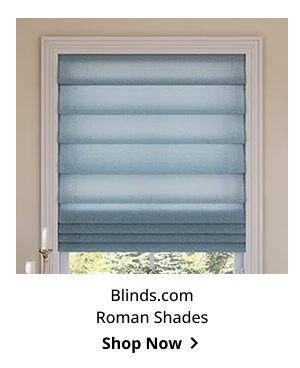 Blinds.com Roman Shades | Shop Now >