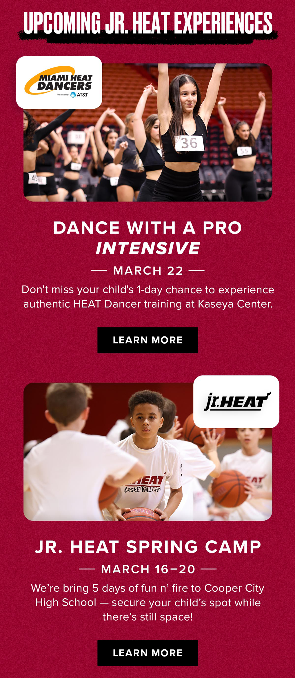 Jr. HEAT | Learn More 