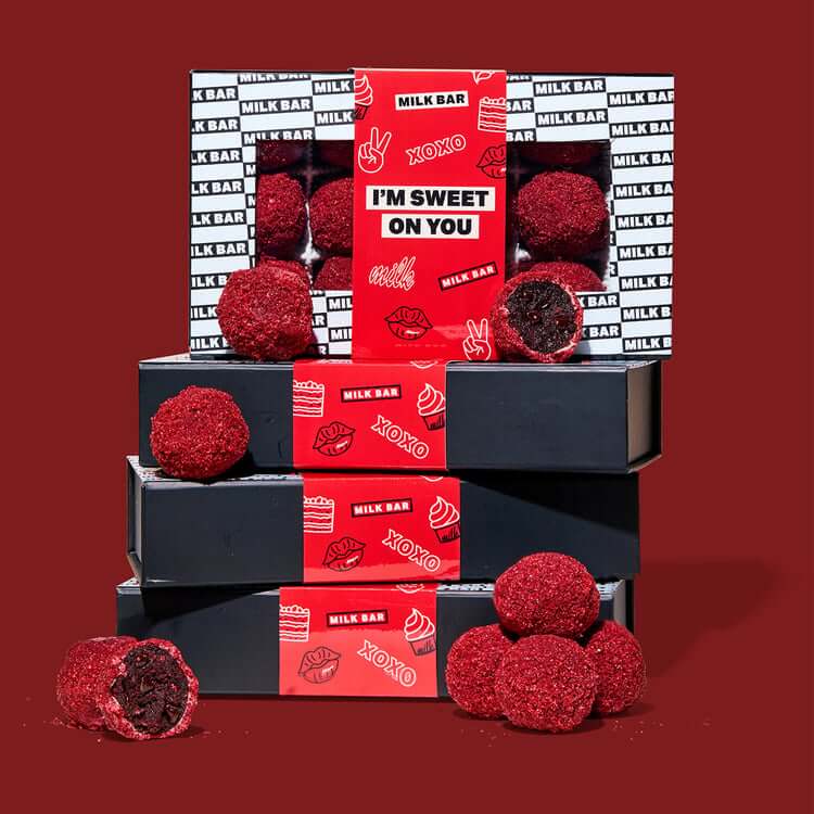 Red Velvet Cheesecake Truffles