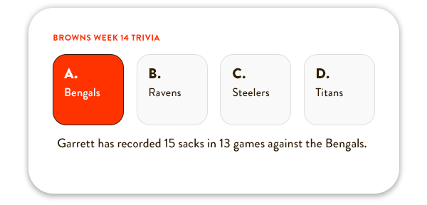 Trivia Answer