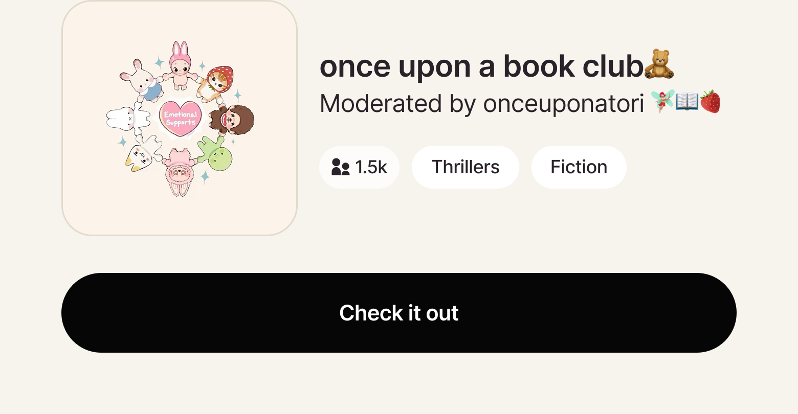 once upon a book club