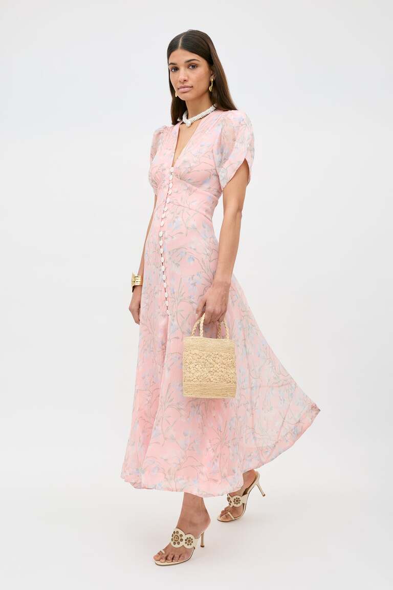 Novara -  Watercolour Floral Pink