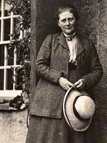 Portrait of Beatrix Potter.