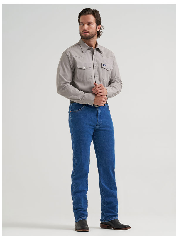 Wrangler® Toughlite™ Cowboy Cut® Original Fit Jean in Stonewash