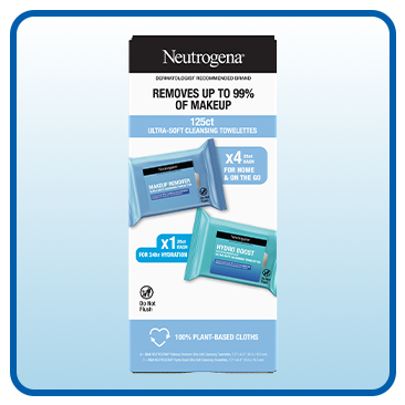 Neutrogena Makeup Remover Wipes, 125-Count